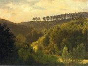 Albert Bierstadt Sunrise over Forest and Grove Germany oil painting artist
